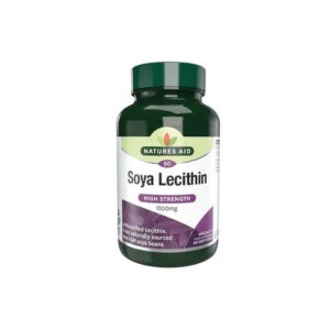 natures aid high strength 1200mg soya lecithin