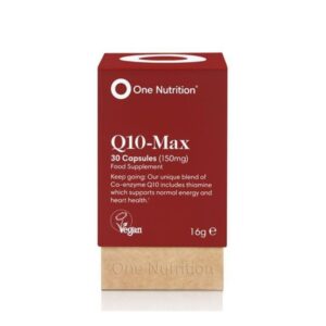 one nutrition q10 max coenzyme q10 with thiamine capsules