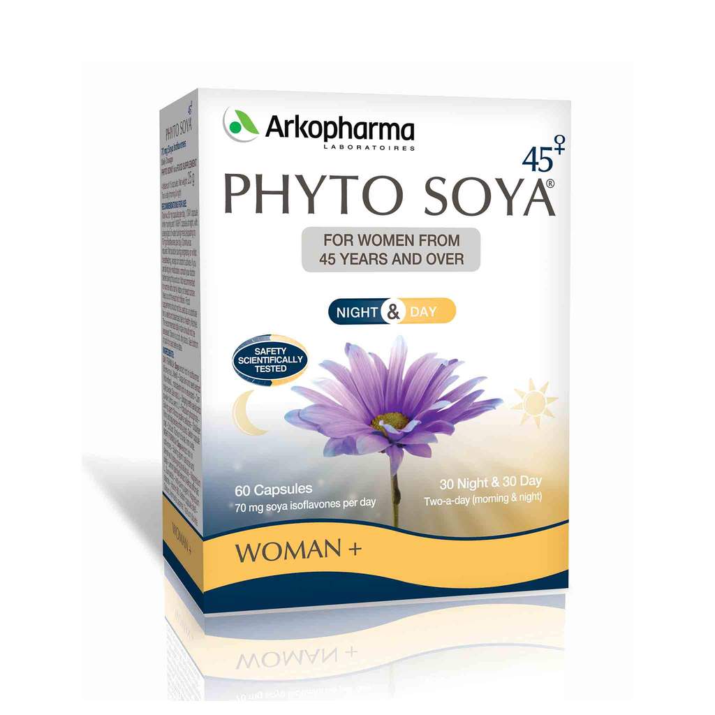 phyto soya menopause night and day 45+ capsules phyto soya menopause night and day 45+ capsules