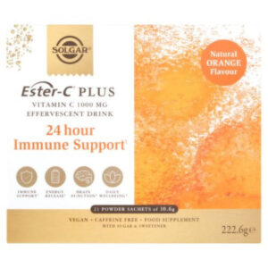solgar ester c plus vitamin c 1000mg effervescent drink 21 pk