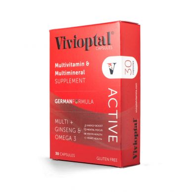 vivioptal active multivitamin & multimineral 30 capsules vivioptal active multivitamin & multimineral 30 capsules